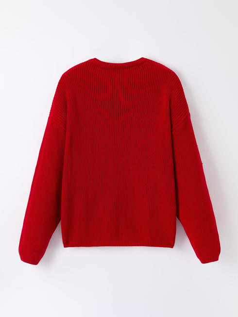 mom-and-me-winter-christmas-red-merry-pullover-sweater - Sophia's Style-8